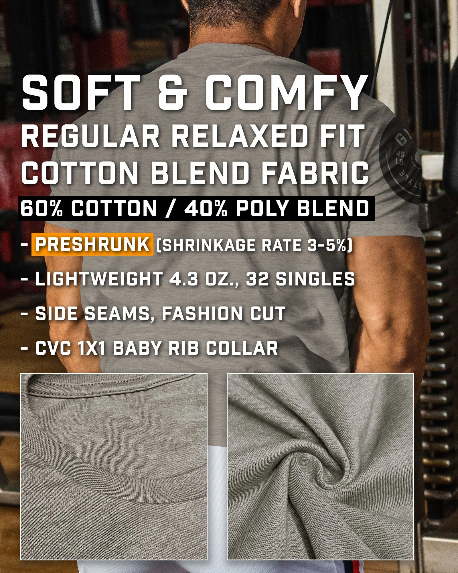 110. Fitness Before Business Funny Motivational Workout Gym T-Shirt for Men