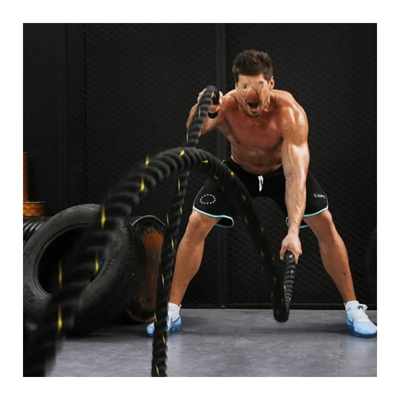 15m Heavy Duty Body Workout Rope 183878 38mm