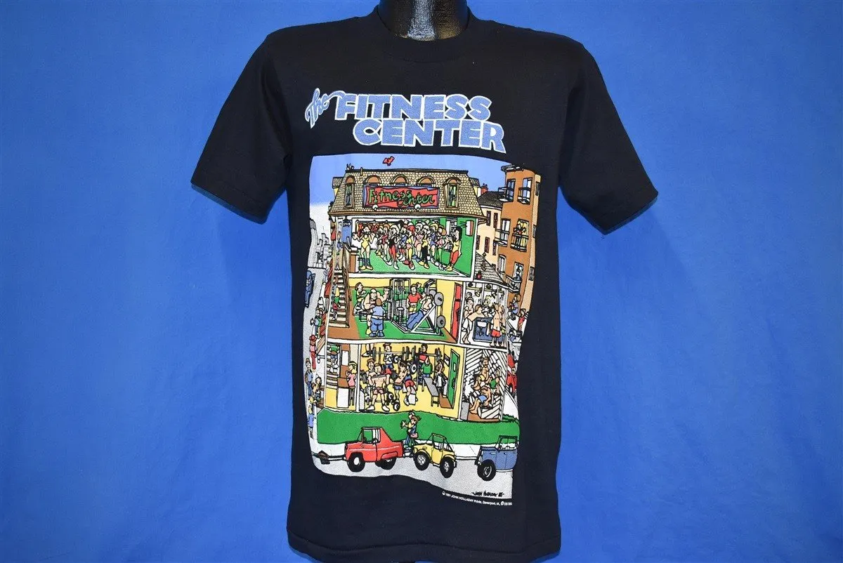 90s The Fitness Center Cartoon t-shirt Medium