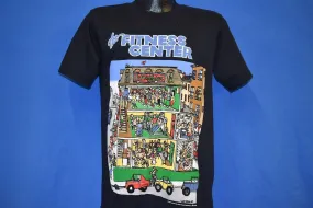 90s The Fitness Center Cartoon t-shirt Medium