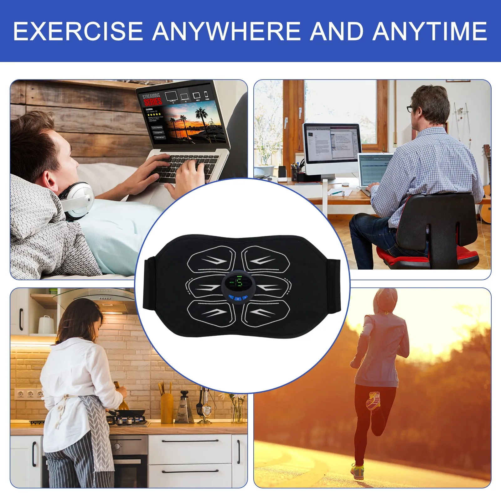 Abs Stimulator Ab Machine  Workout Equipment