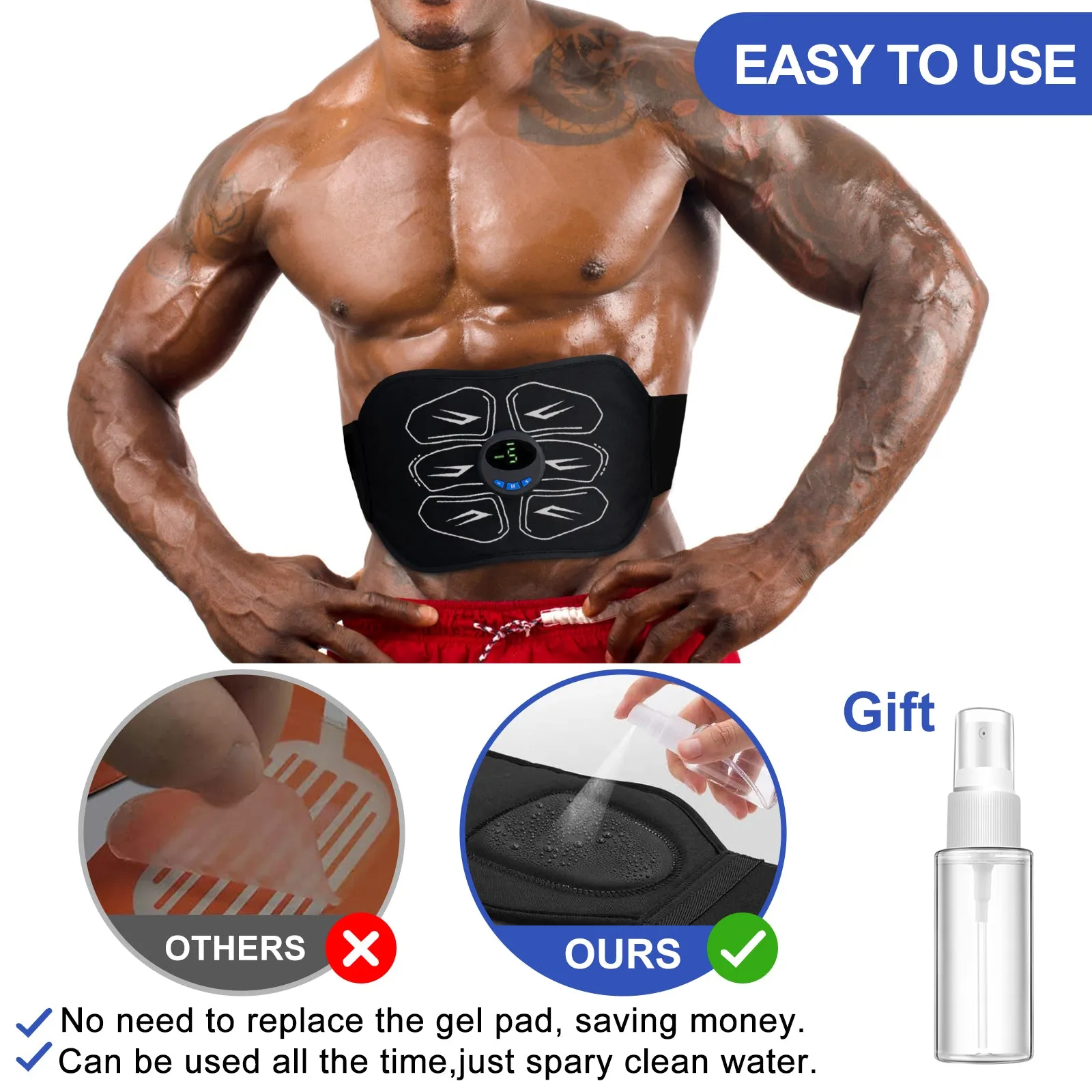 Abs Stimulator Ab Machine  Workout Equipment