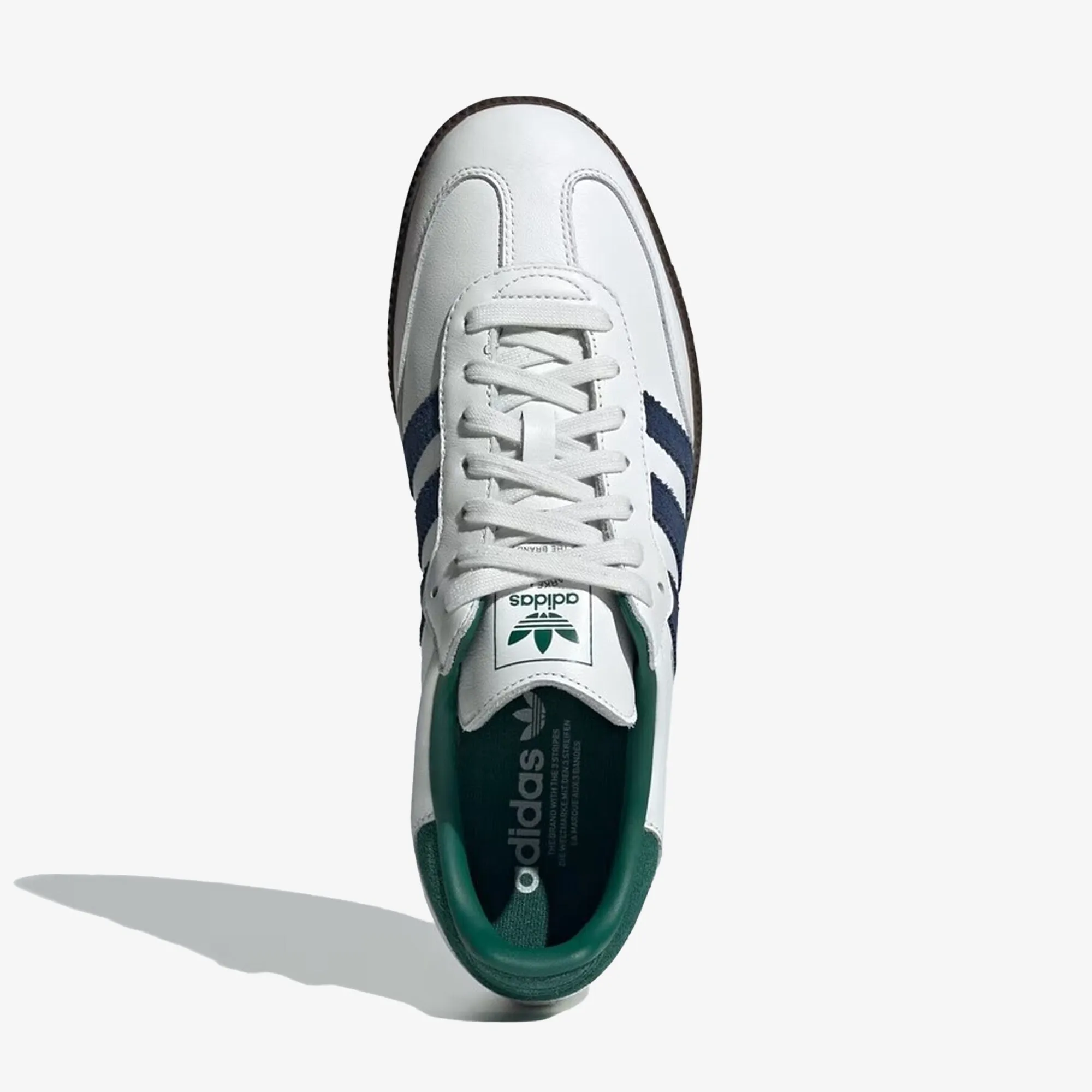 ADIDAS ORIGINALS | SAMBA OG { BLACK WHITE/COLLEGIATE GREEN