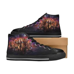 Avengers Infinity War Endgame Shoes High Top Sneakers for Kids and Adults