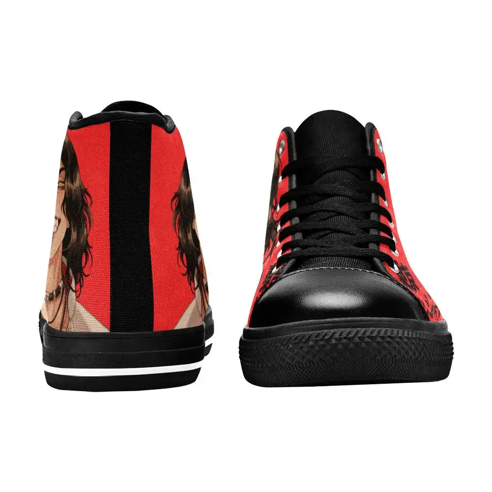Baji Tokyo Revengers Shoes High Tops Sneakers for Kids and Adults