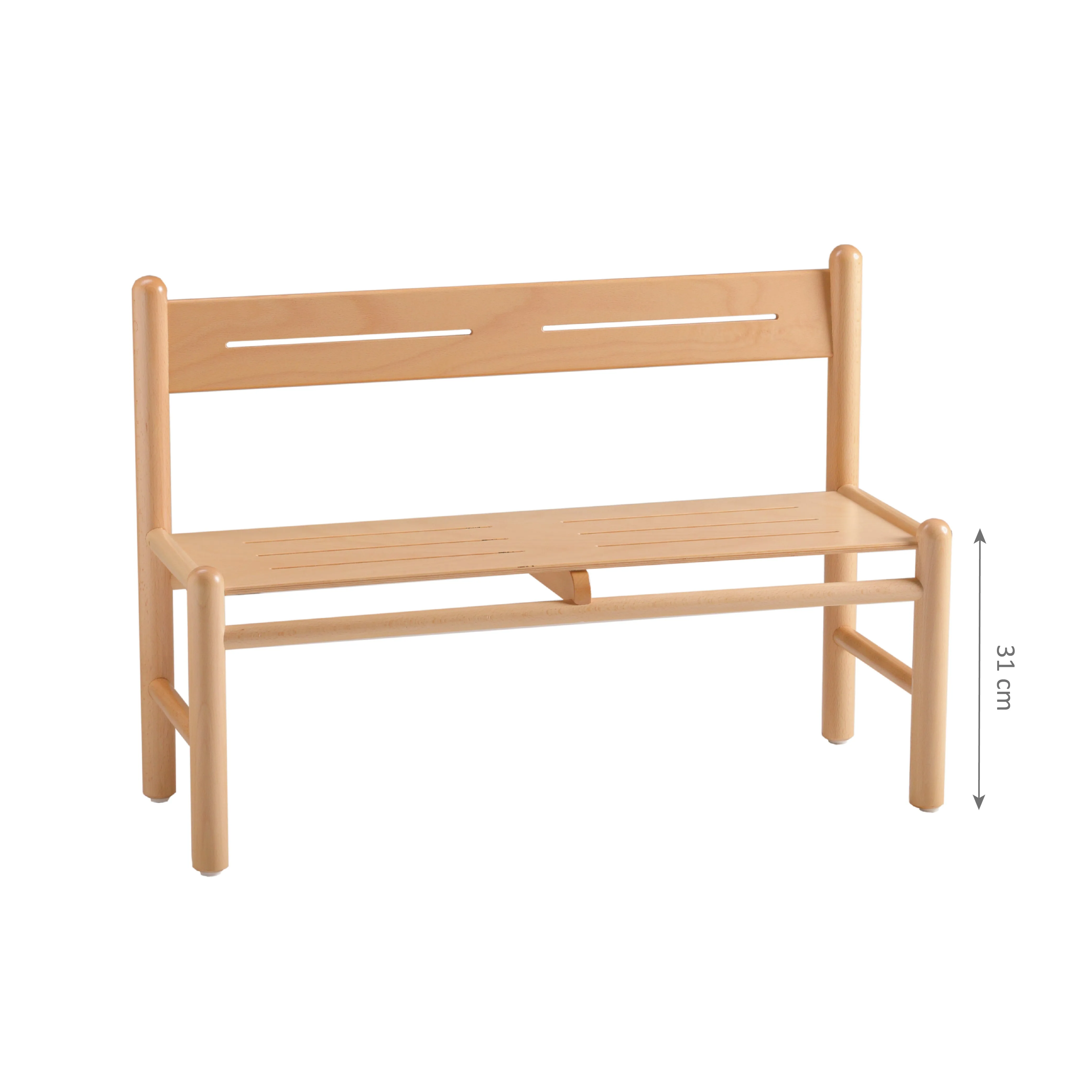Bench With Backrest