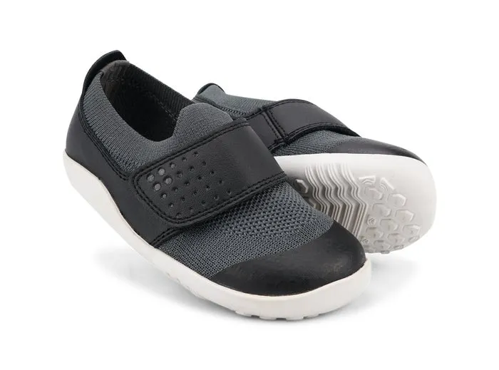 Bobux I Walk Dimension III Black   Charcoal Trainers