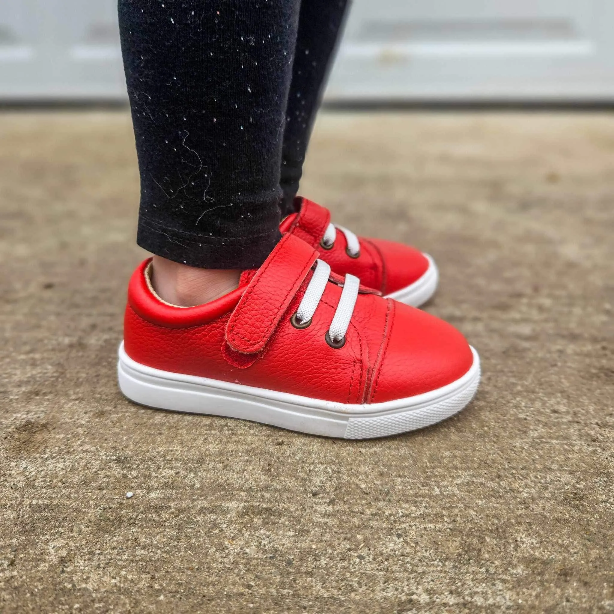 Cherry Red Sneaks