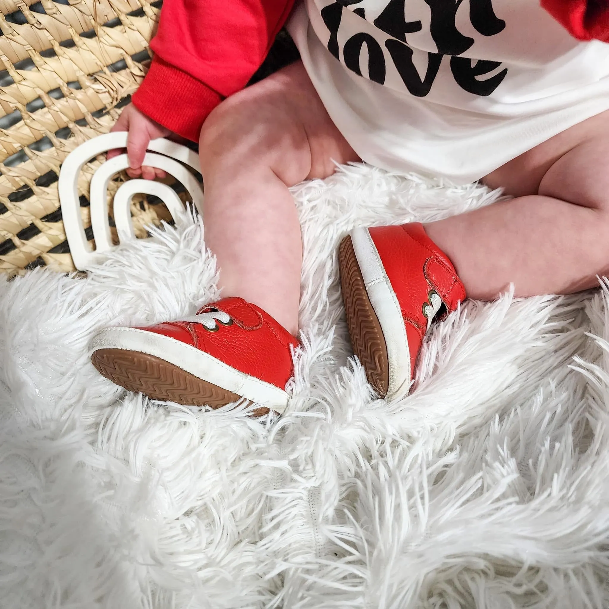 Cherry Red Sneaks