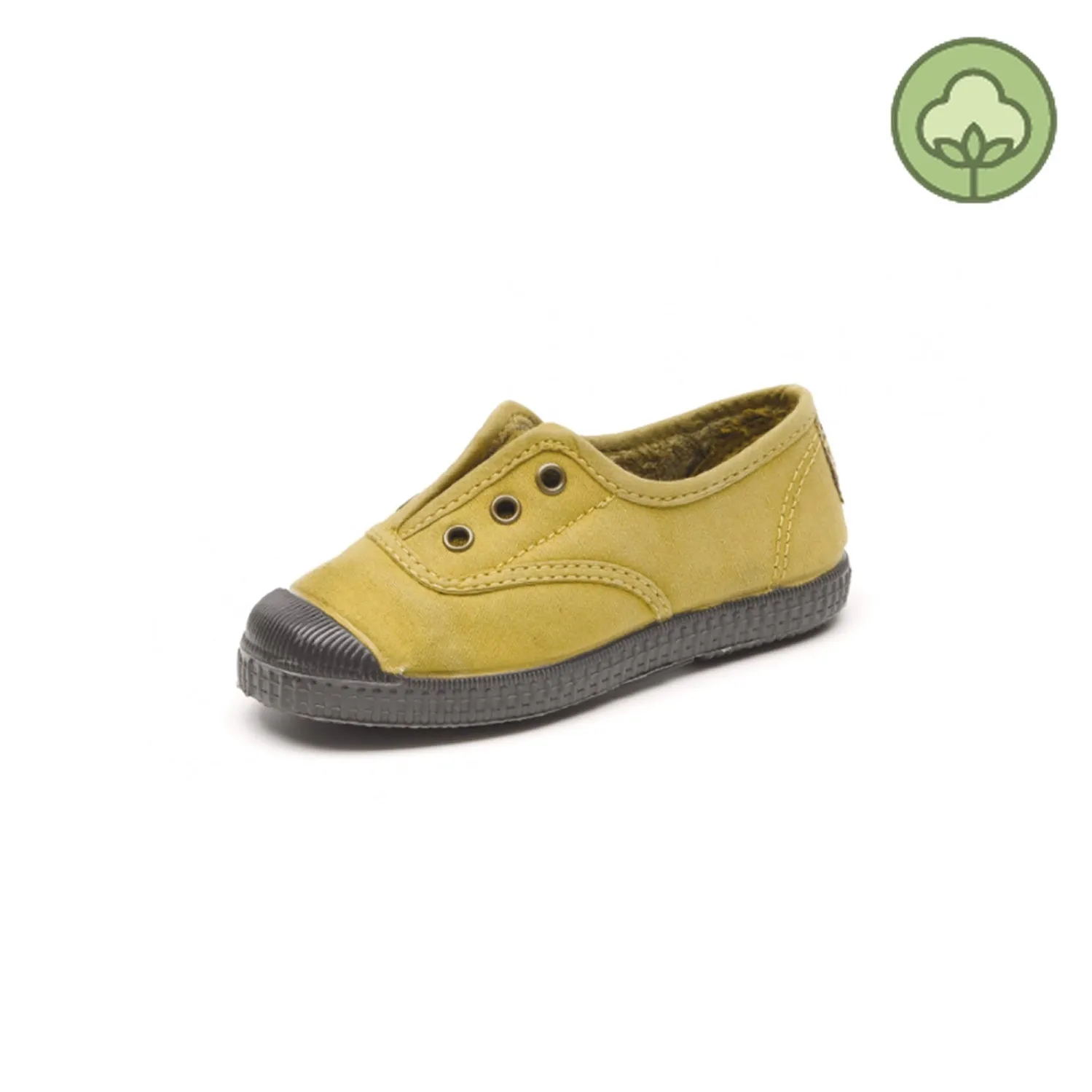 Cienta Kids Canvas Slip On Sneakers Cana