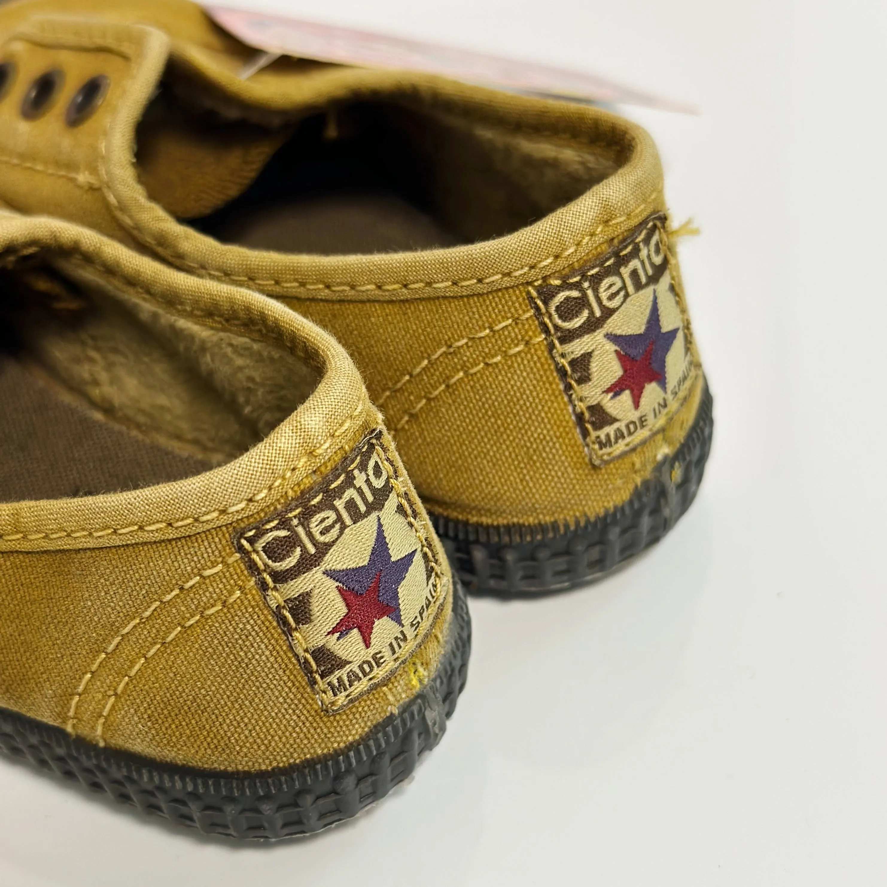 Cienta Kids Canvas Slip On Sneakers Cana