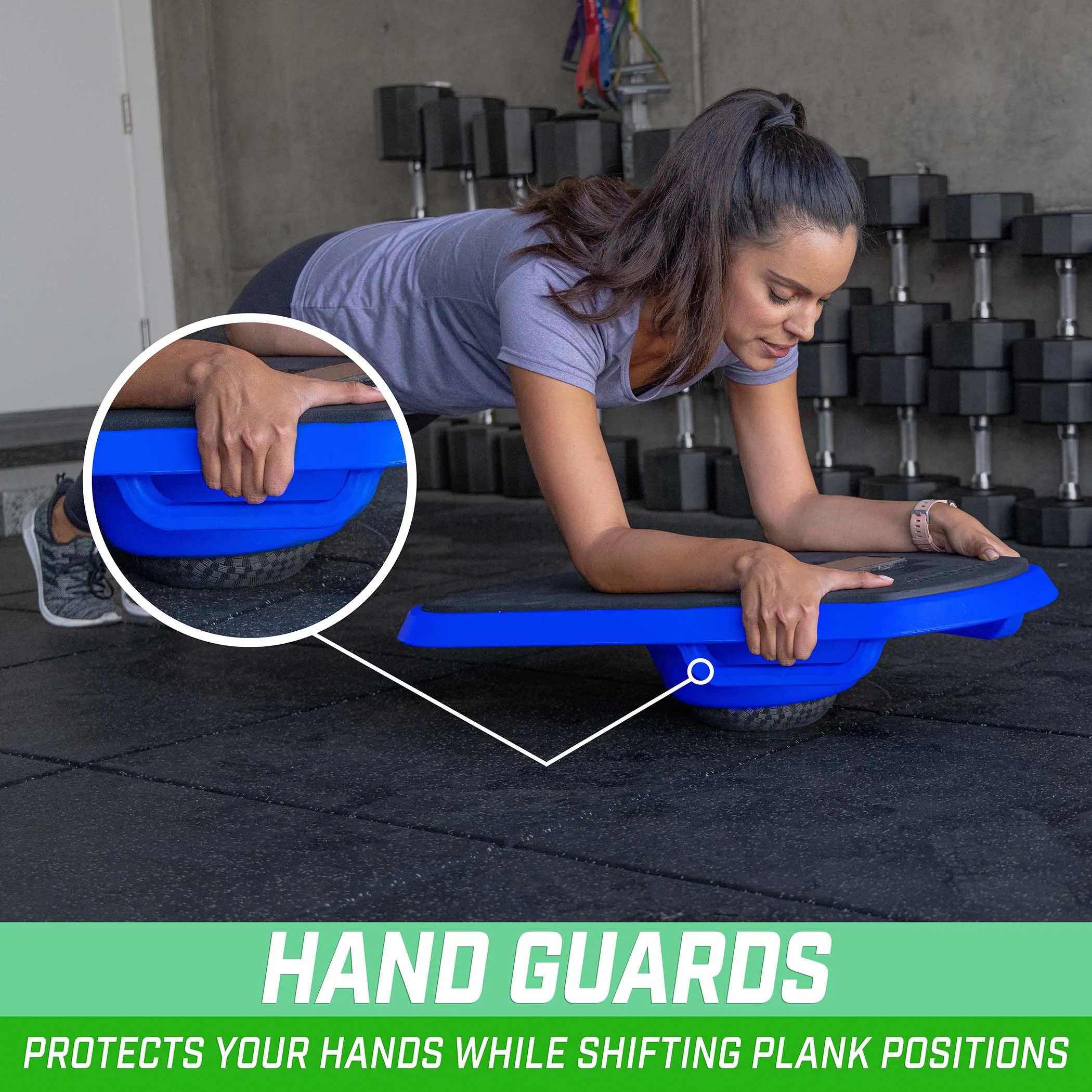 Fitness Plank Board W/ Smart Phone Integration for Full Body Workout