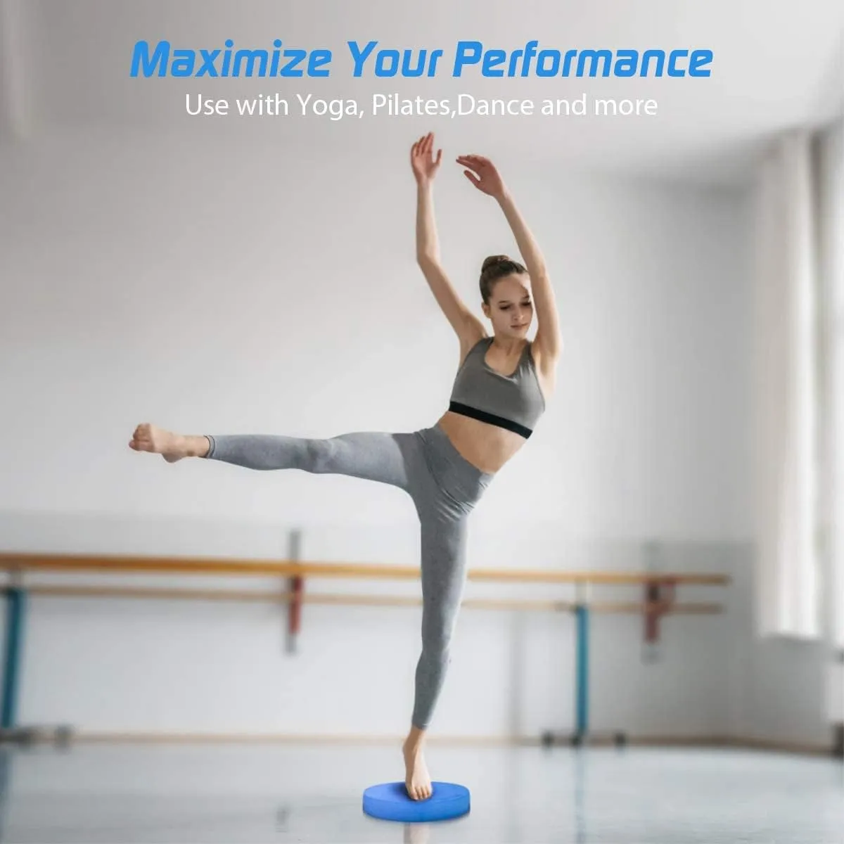 Foam Balance Pad( Large or XL), Non-Slip Exercise Balance Pad for Balance Workouts