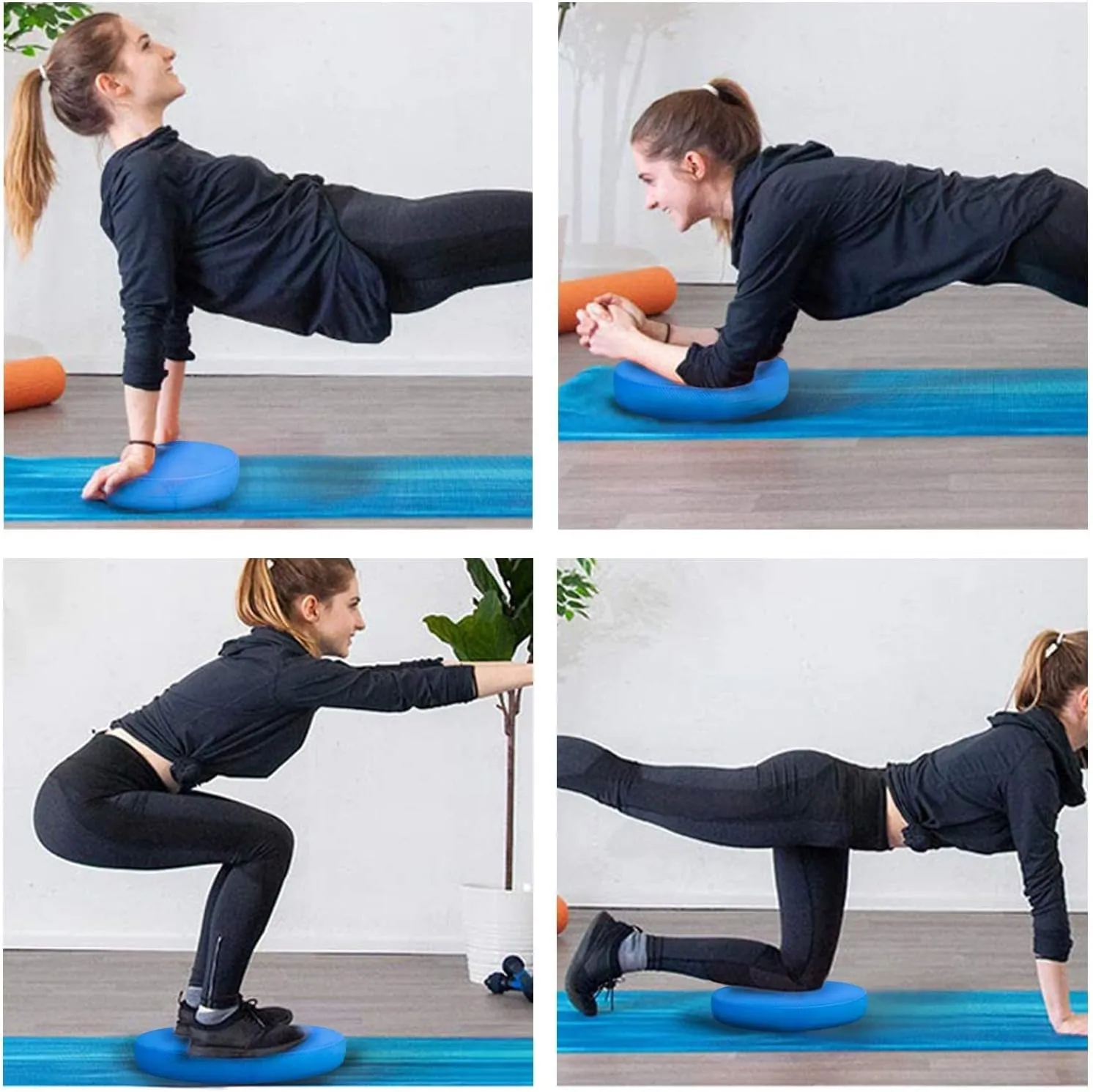 Foam Balance Pad( Large or XL), Non-Slip Exercise Balance Pad for Balance Workouts