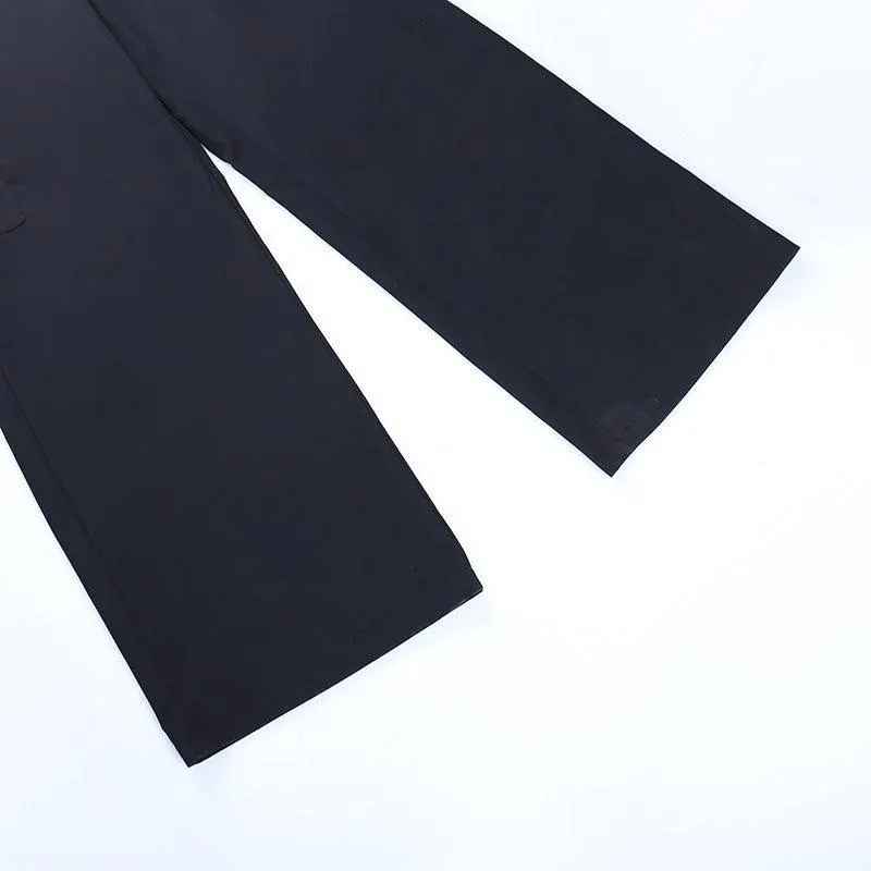 Girl Versatile Casual Spicy Straight Leg Pants For Women