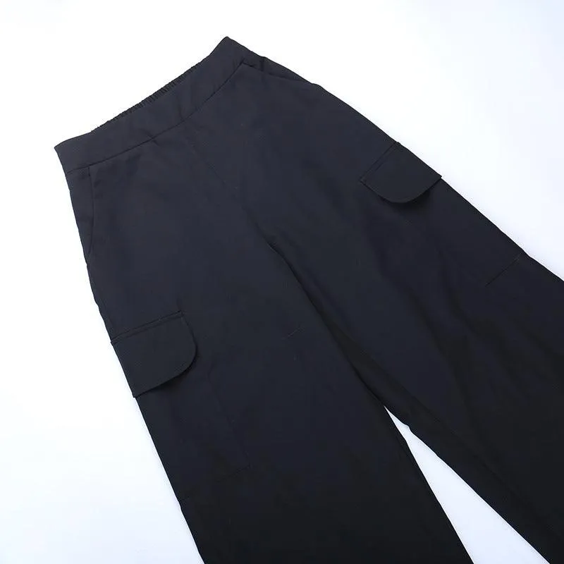 Girl Versatile Casual Spicy Straight Leg Pants For Women