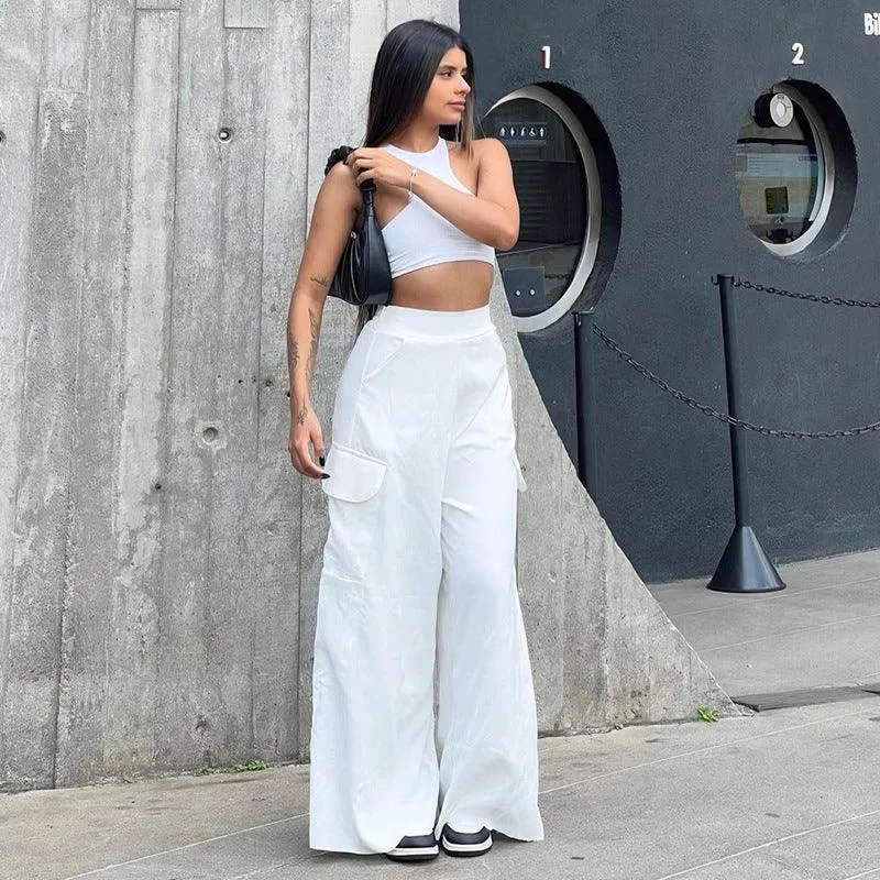 Girl Versatile Casual Spicy Straight Leg Pants For Women