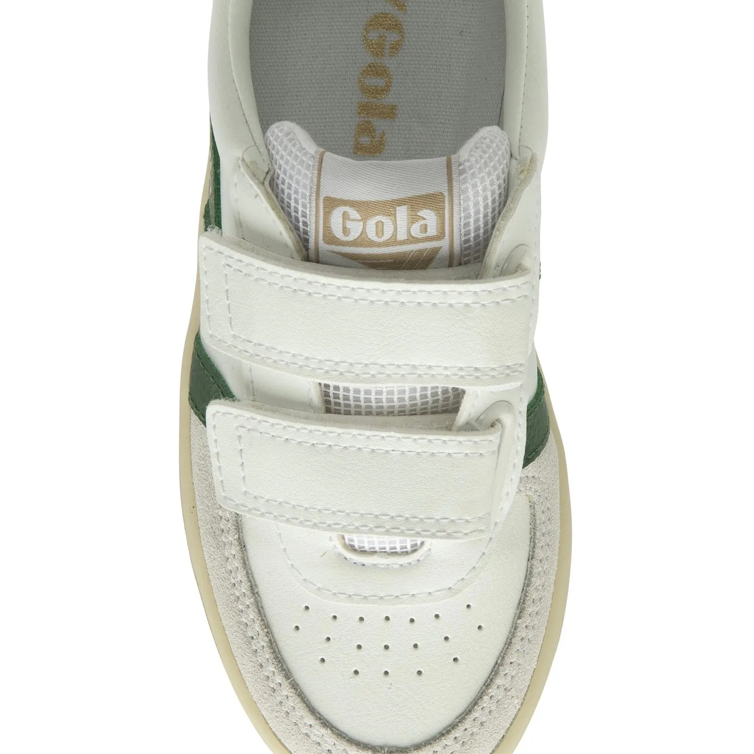 Gola Hawk strap white/ dark green