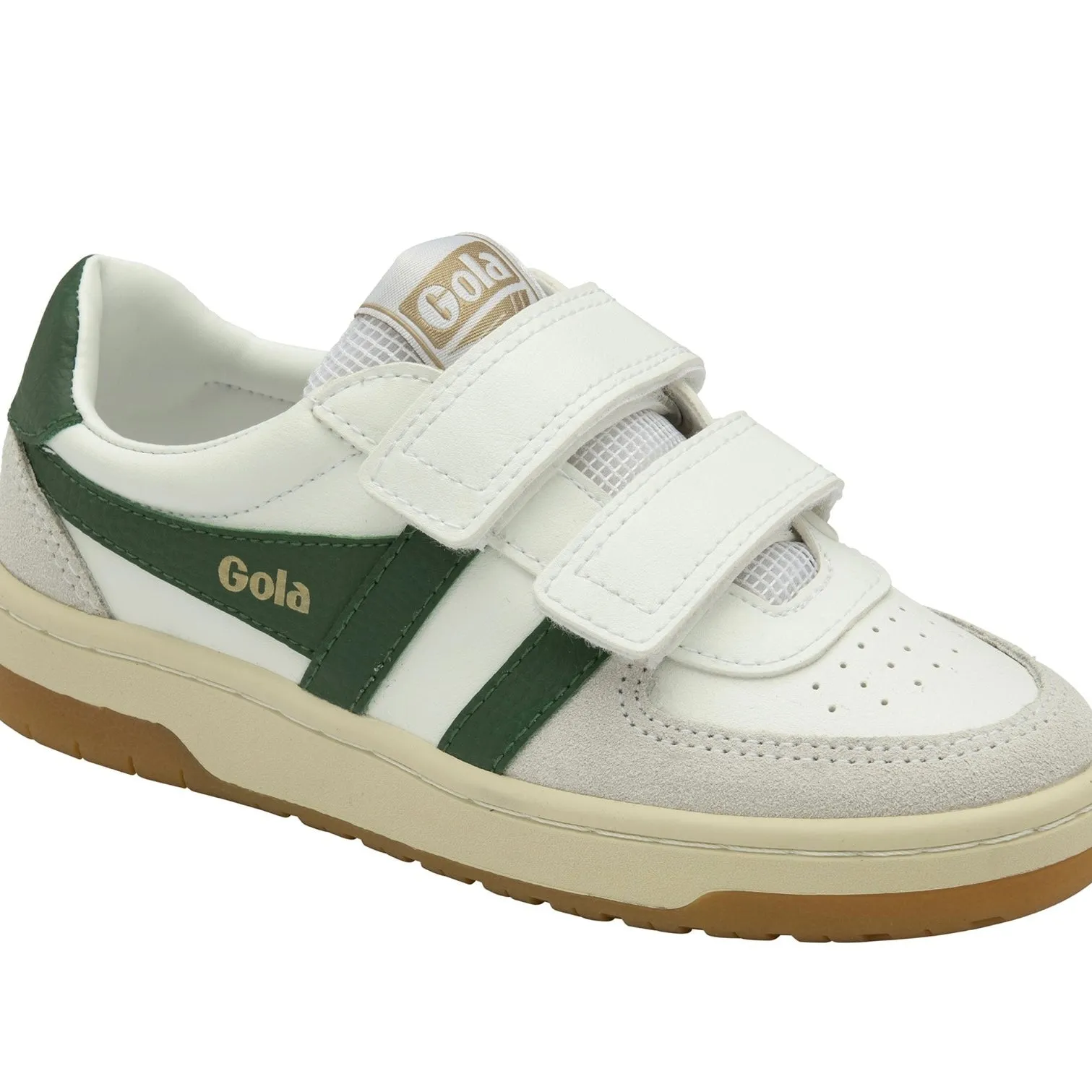 Gola Hawk strap white/ dark green