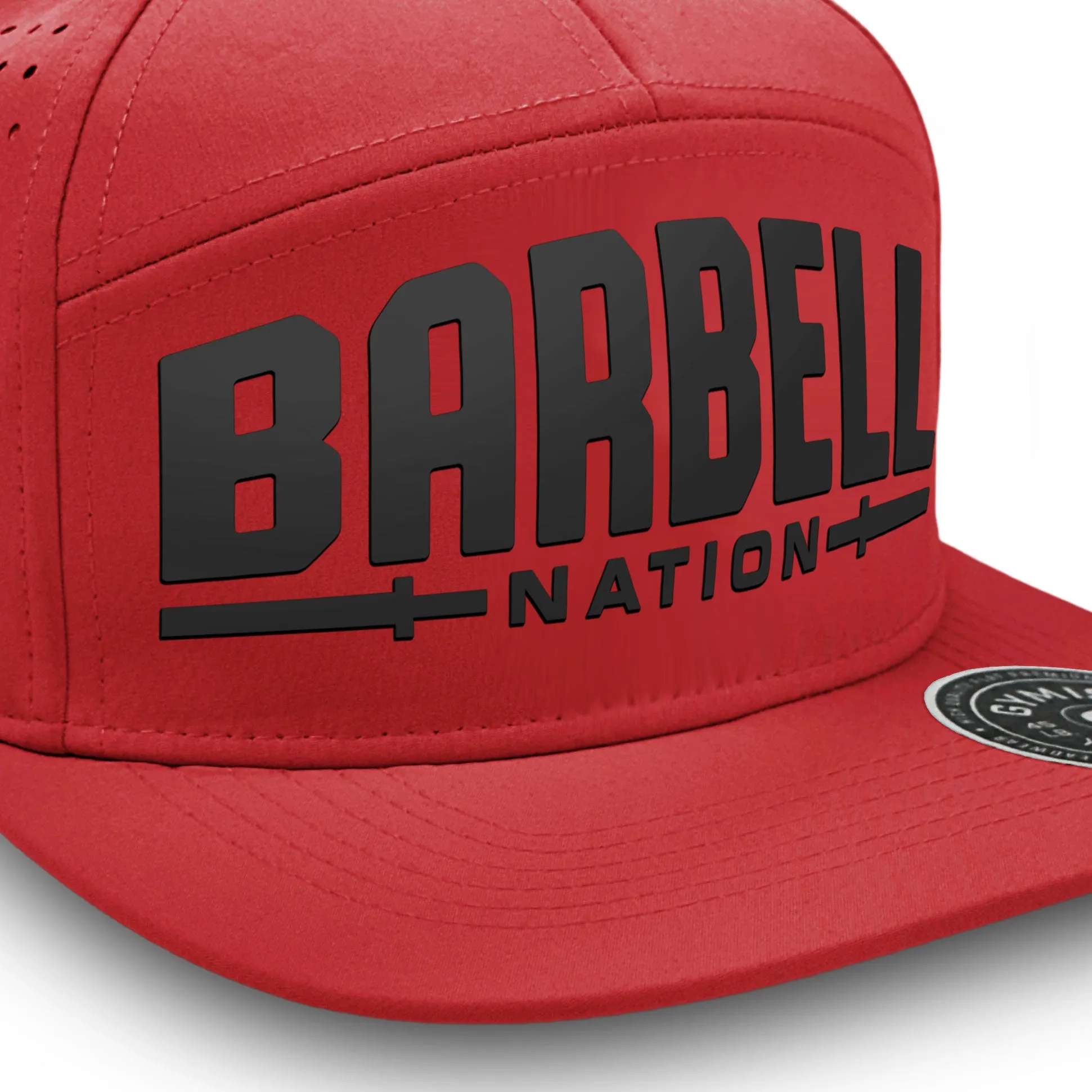 Gymish Barbell Nation Workout Hats for Men