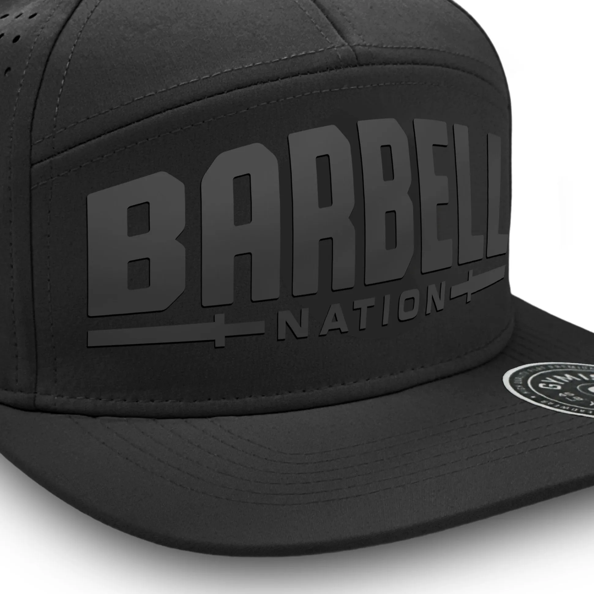 Gymish Barbell Nation Workout Hats for Men