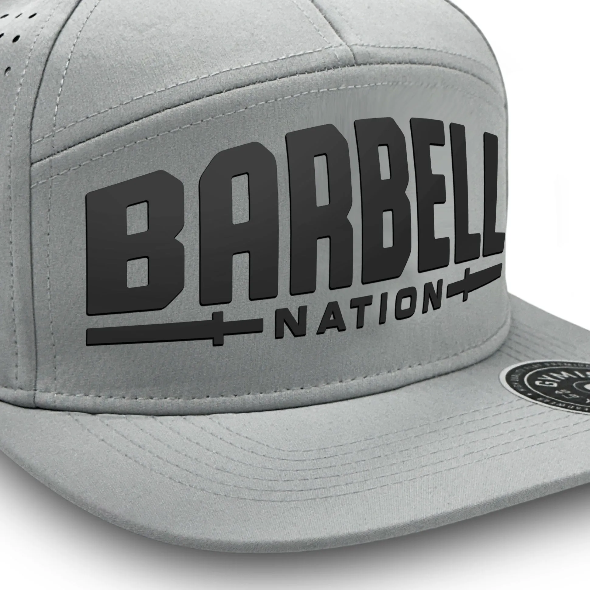 Gymish Barbell Nation Workout Hats for Men