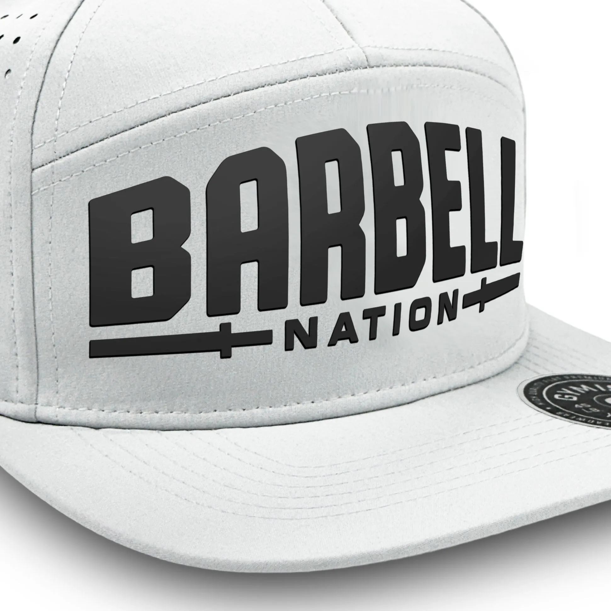 Gymish Barbell Nation Workout Hats for Men