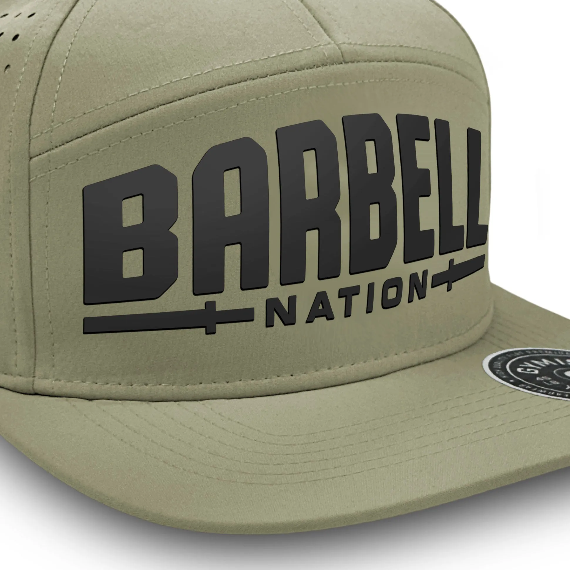 Gymish Barbell Nation Workout Hats for Men