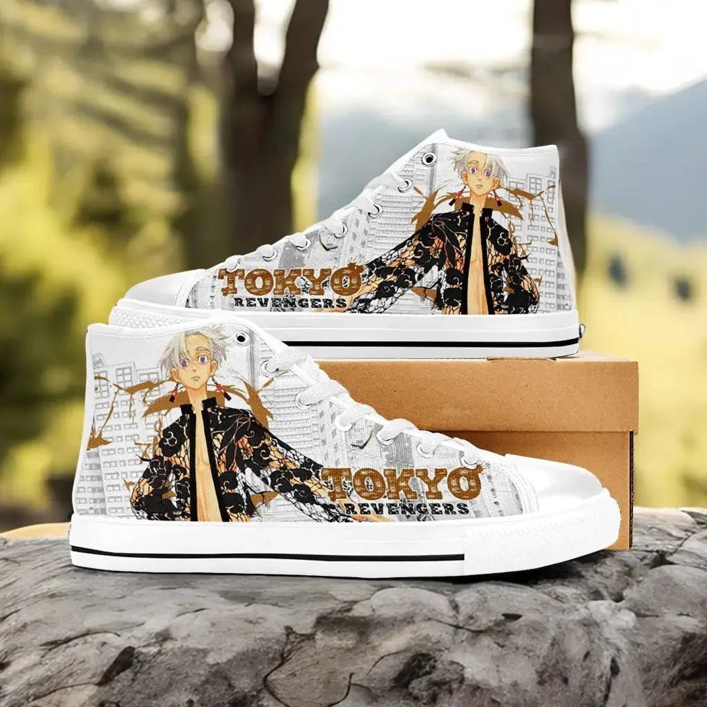 Izana Kurokawa Tokyo Revengers Shoes High Tops Sneakers for Kids and Adults