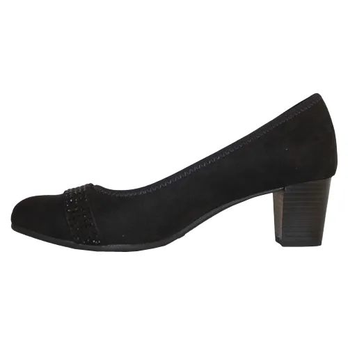Jana Heeled Pumps - 22467-20 - Black