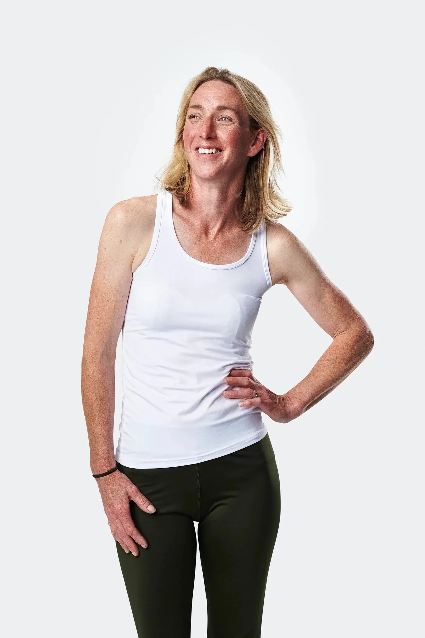 Kathy Training Vest in White