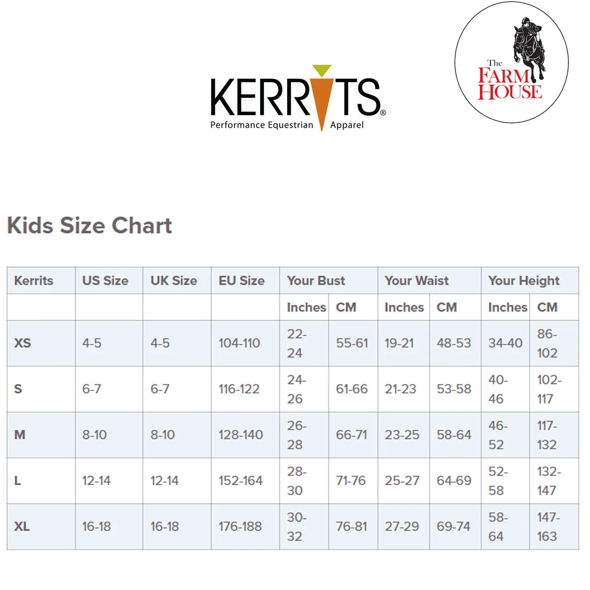 Kerrits Kids Ice Fil Full Seat Tech Tight Sale