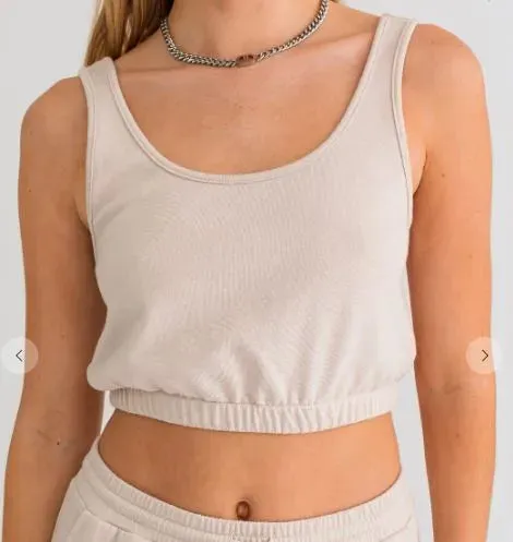LeLis Workout Crop Tank