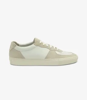 LOAKE RUSH WHITE-SAND SNEAKER RUBBER SOLE F-MEDIUM