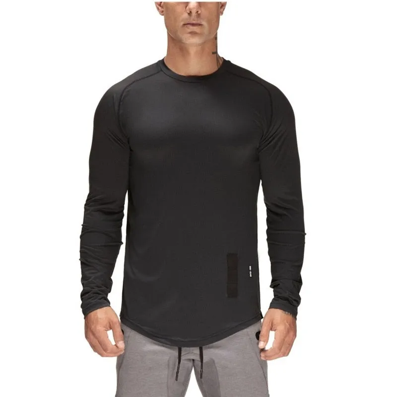 Long Sleeve Quick Dry Workout T-Shirt