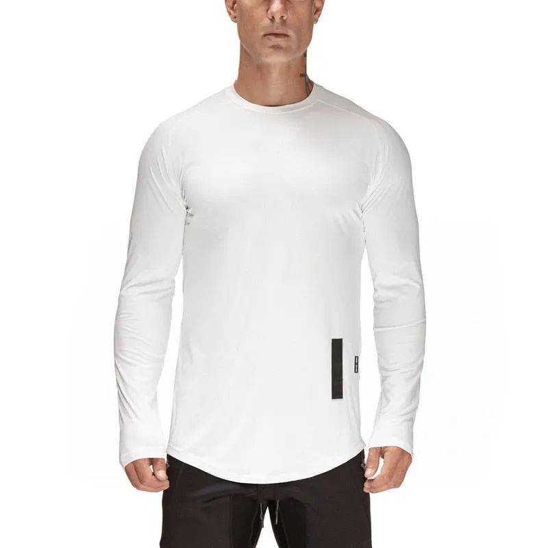 Long Sleeve Quick Dry Workout T-Shirt