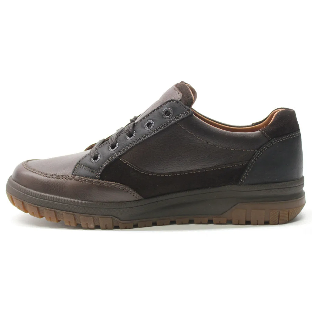 Mephisto Paco Full Grain Leather Men's Trainers
