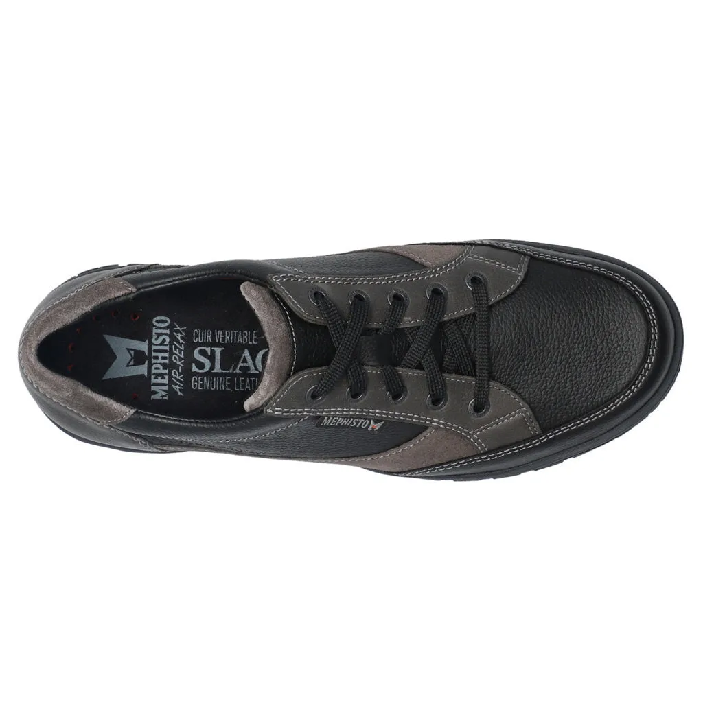 Mephisto Paco Full Grain Leather Men's Trainers