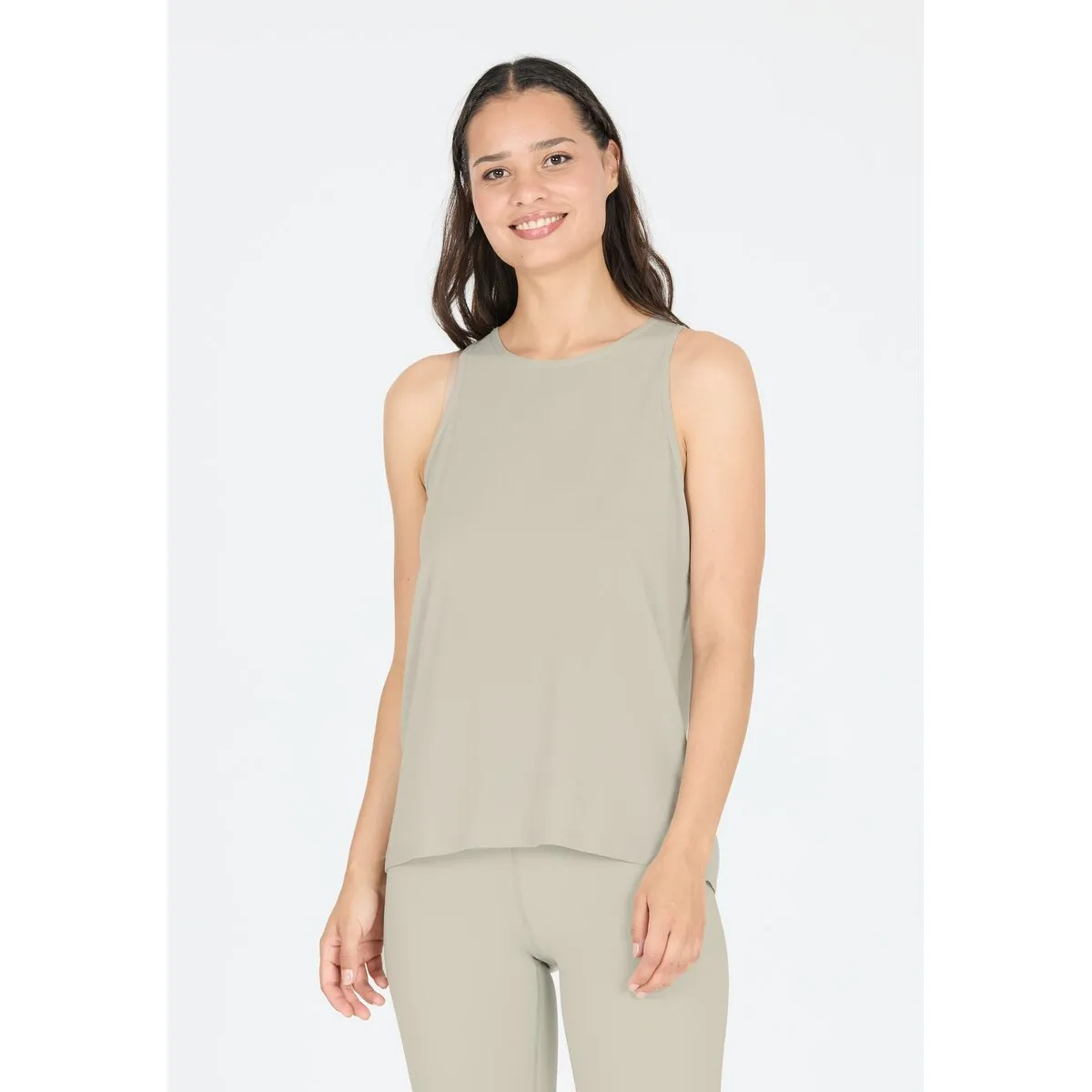 Mota W Slub Top - Pigeon