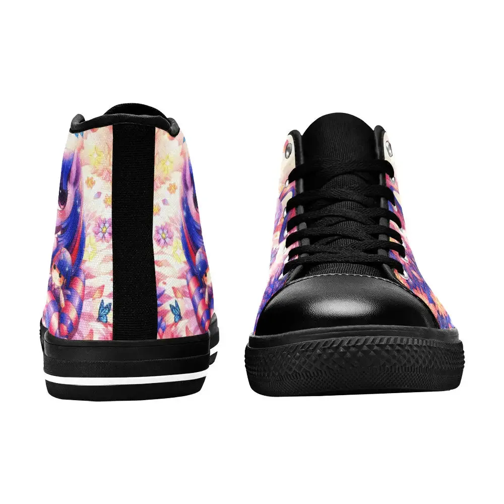 My Little Pony Friendship Is Magic Twilight Sparkle Shoes High Top Sneakers for Kids and Adults