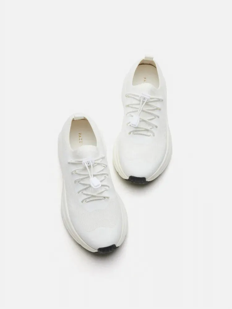 Natalie Elastic Lace Flyknit Sneakers
