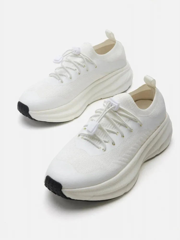 Natalie Elastic Lace Flyknit Sneakers