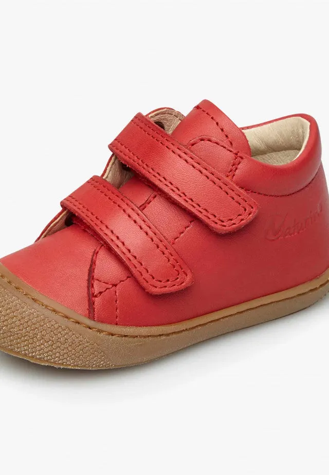 Naturino Cocoon VL | Bright Red Toddler Sneakers