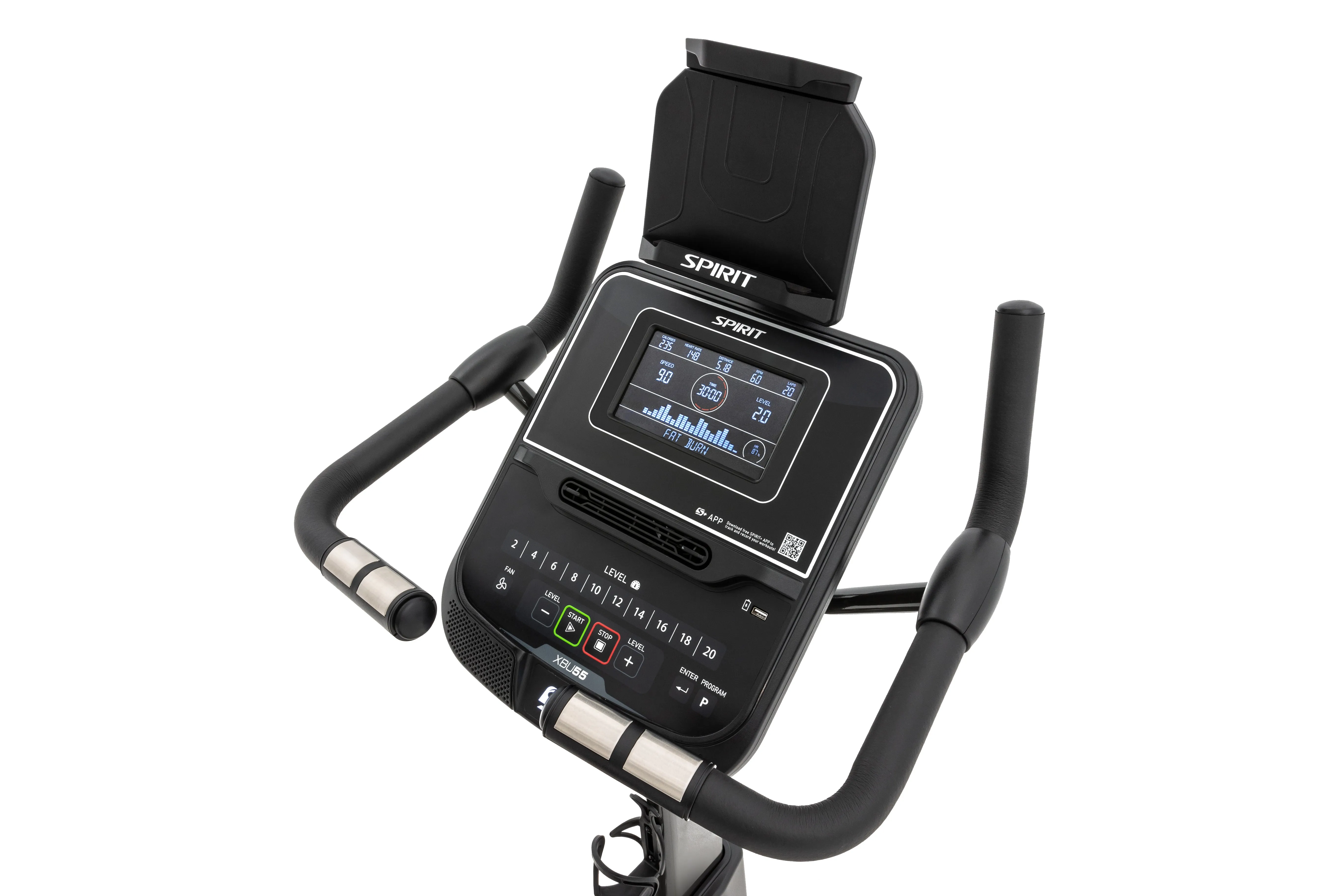 NEW Spirit XBU55 Upright Exercise Bike