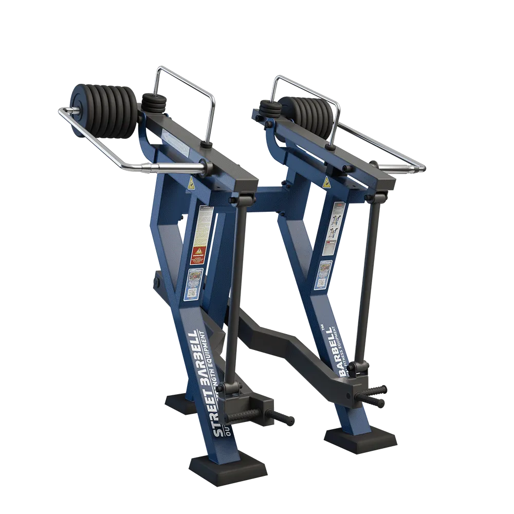 OUTDOOR FITNESS EQUIPMENT STREETBARBELL COMBO DEAD LIFT