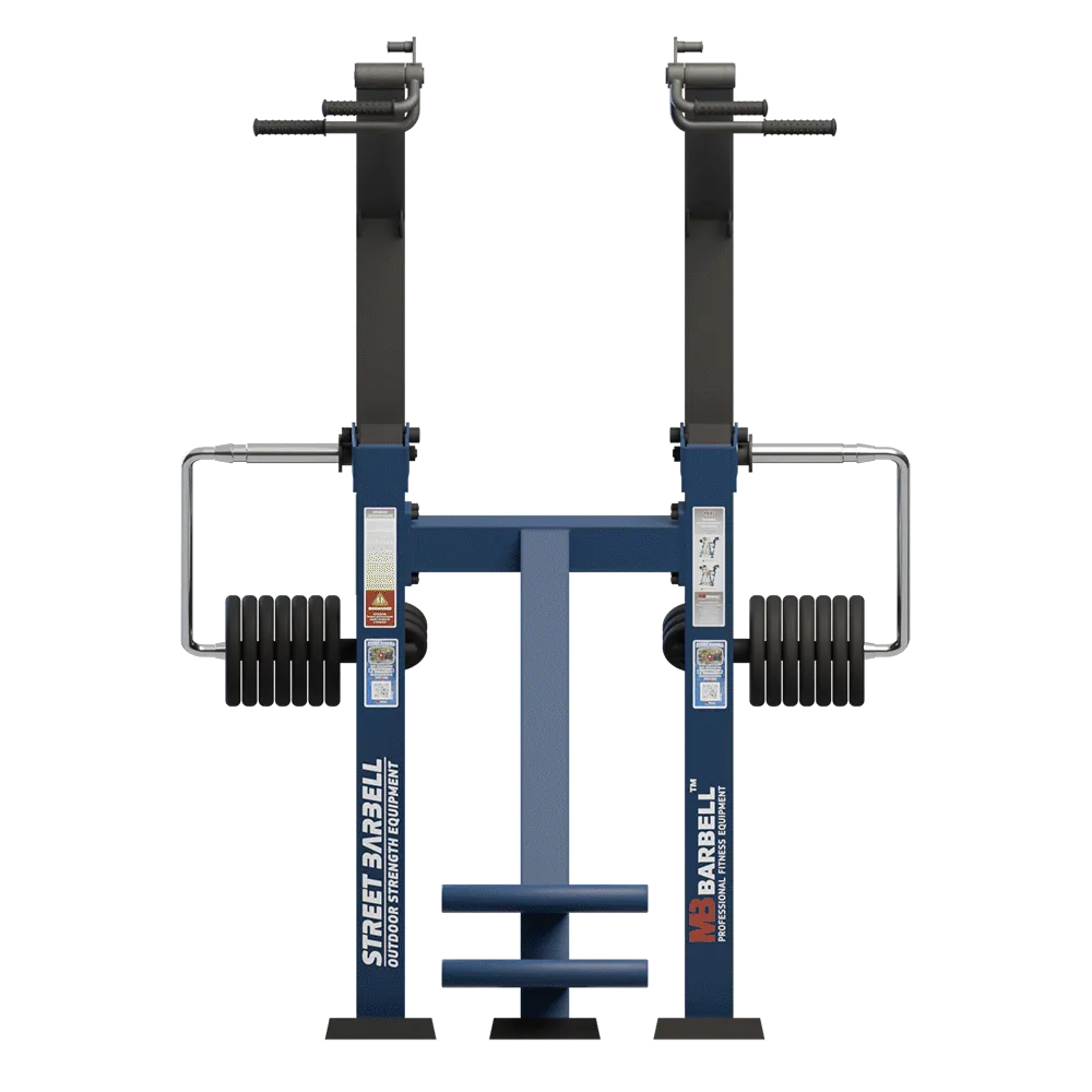OUTDOOR FITNESS EQUIPMENT STREETBARBELL LAT PULLDOWN