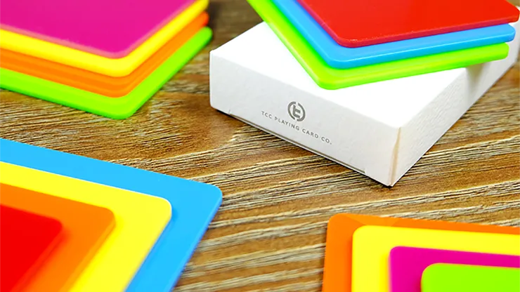 Pure Cardistry Training Playing Cards (7 Packets) - 7 Colors