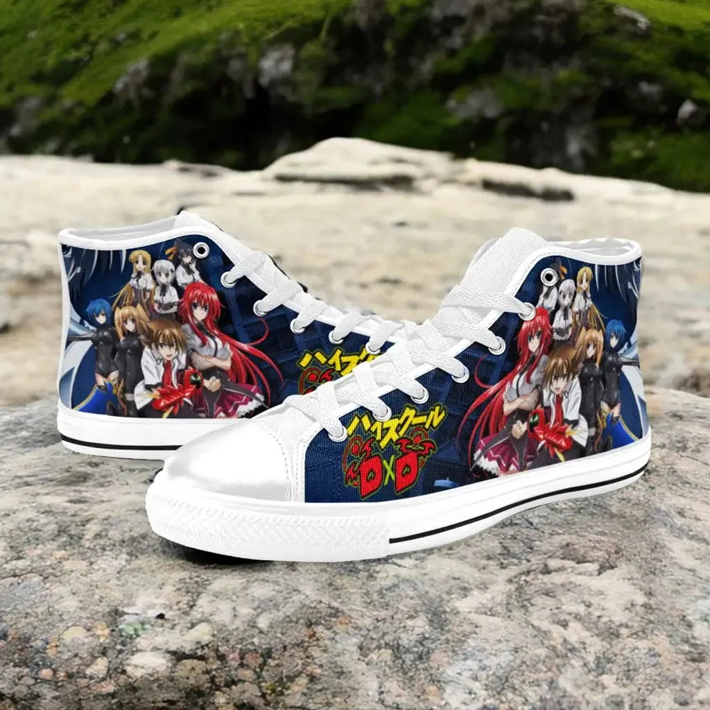 Rias Gremory Family High School DxD Shoes High Top Sneakers for Kids and Adults