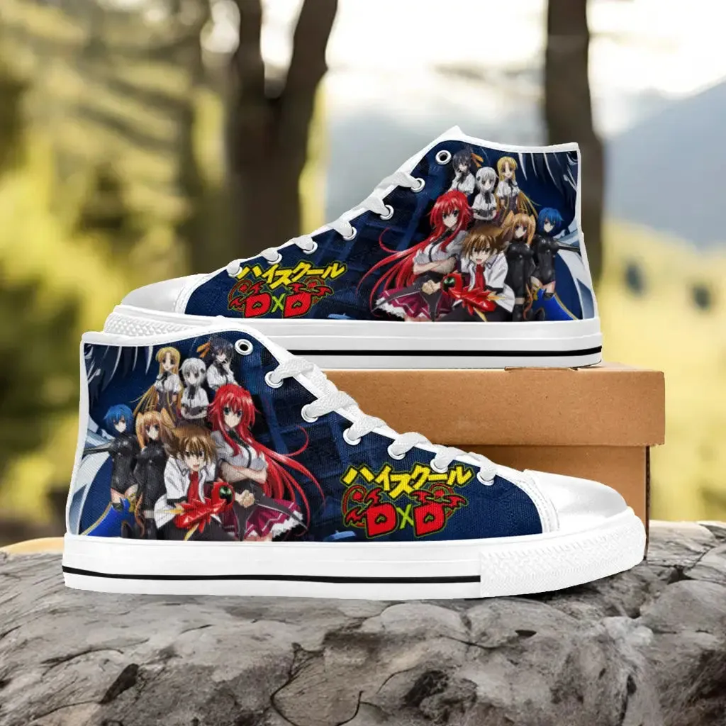 Rias Gremory Family High School DxD Shoes High Top Sneakers for Kids and Adults