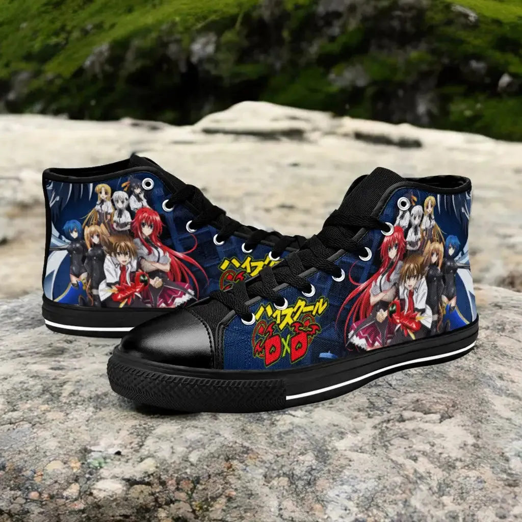 Rias Gremory Family High School DxD Shoes High Top Sneakers for Kids and Adults